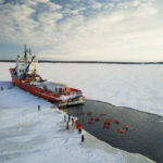 Crucero en rompehielos en Laponia